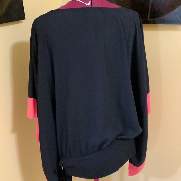 VaVa  Womens Off The Shoulder Flowy Casual Batwing Sleeves Blouses Loose NWOT - Picture 5 of 9